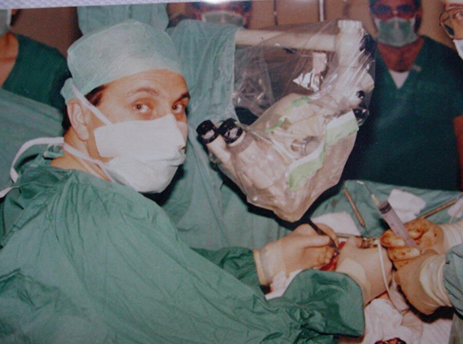 İsmail Hakkı Aydın during an operation.