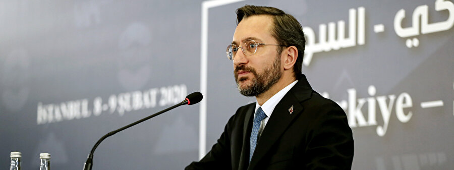 İletişim Başkanı Fahrettin Altun.