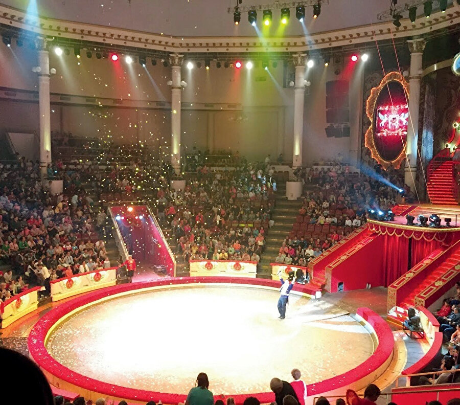 Moskova sirkine gitmek de çocukla yapılabilecek en eğlenceli aktivitelerden.