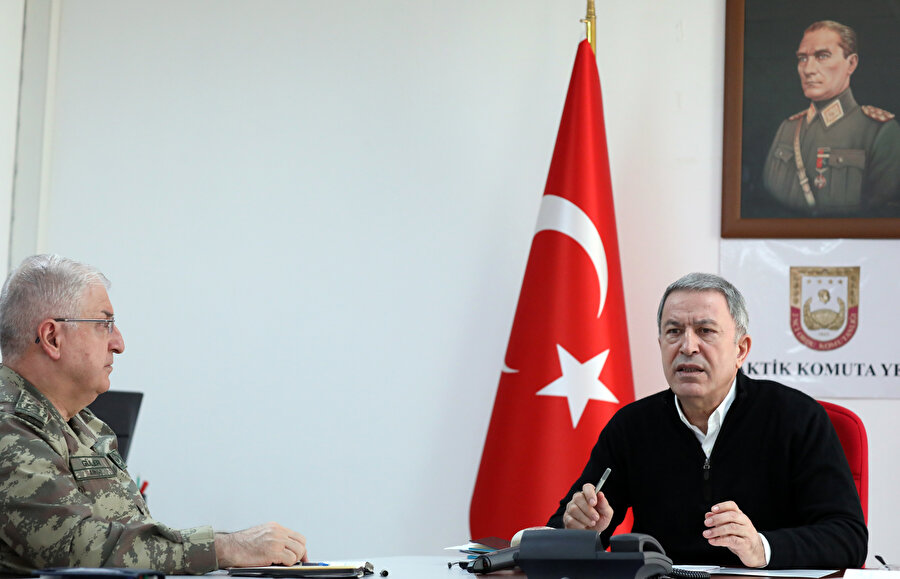 Hulusi Akar harekatın adını açıklarken