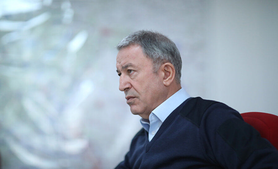 Milli Savunma Bakanı Hulusi Akar 'Bahar Kalkanı Harekatı'nın son durumunu açıklarken