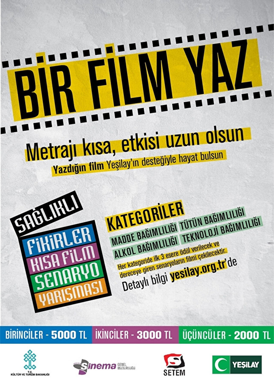 Bir film yaz