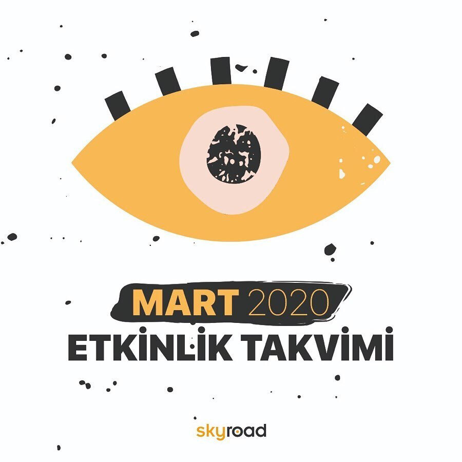 Mart 2020 Etkinlik takvimi