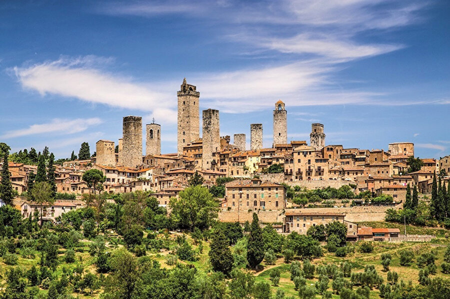Güzel kuleler kenti: San Gimignano