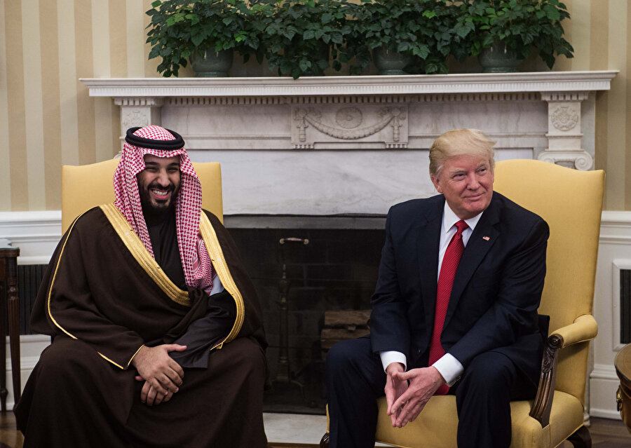 Donald Trump ile Veliaht Prens Muhammed bin Selman'ın yakın ilişkisi bulunuyor.