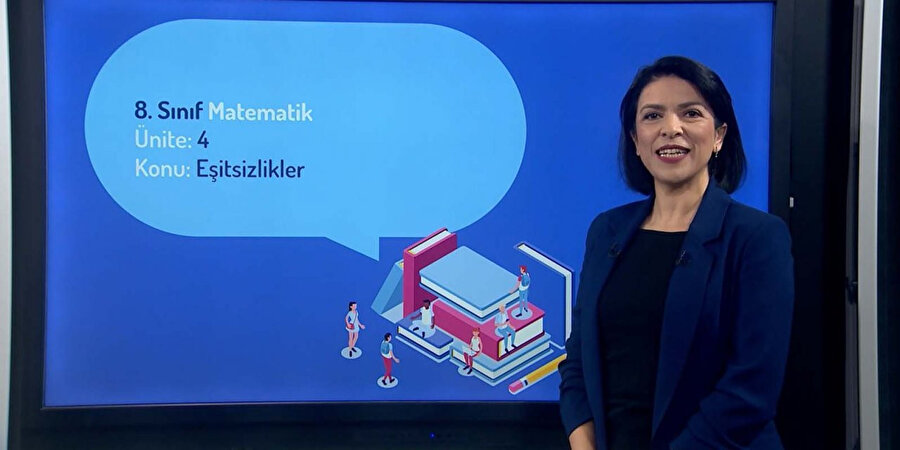 MEB'in eğitim videosundan bir görüntü