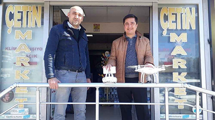 Drone ile hizmet vermeye devam edecekler