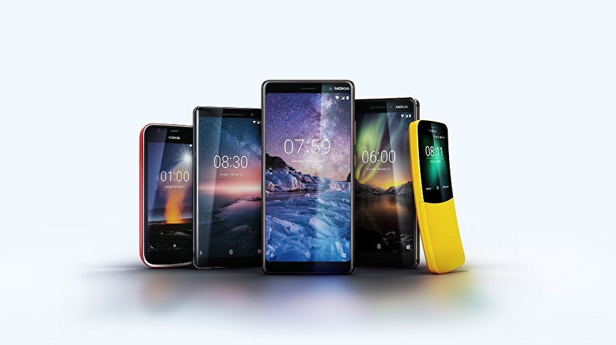 Nokia ailesine beş yeni üye