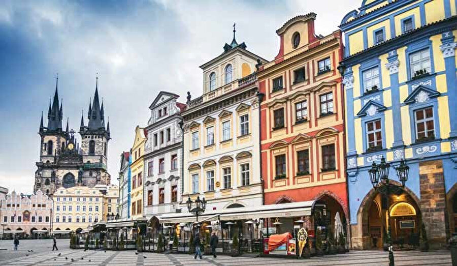 Yeni adıyla Çekya'nın başkenti, Prag.