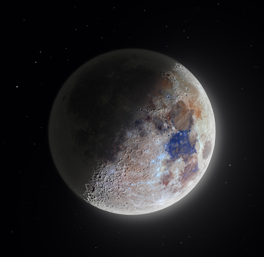 Dün gece Ay, tek kelimeyle büyüleyici