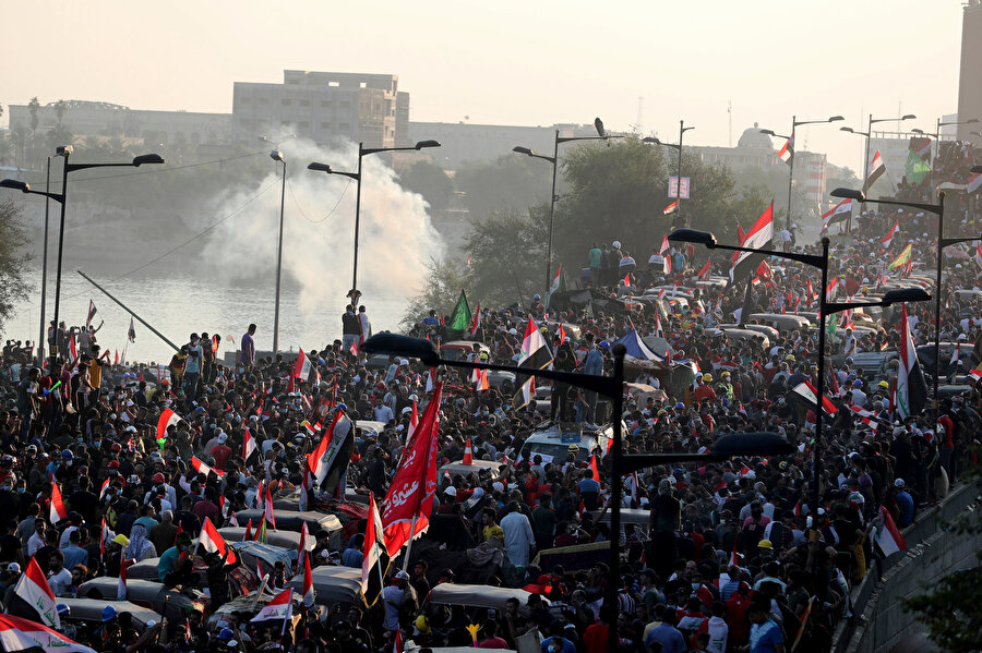 Irak’ta Ekim 2019’da başlayan 29 Mart 2020’ye kadar aralıklarla devam eden hükumet karşıtı gösteriler.
