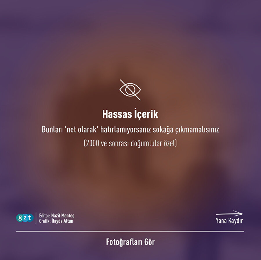 👀 Hatırlamayan dışarı çıkmasın