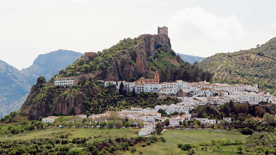 İspanya'da Zahara de la Sierra
