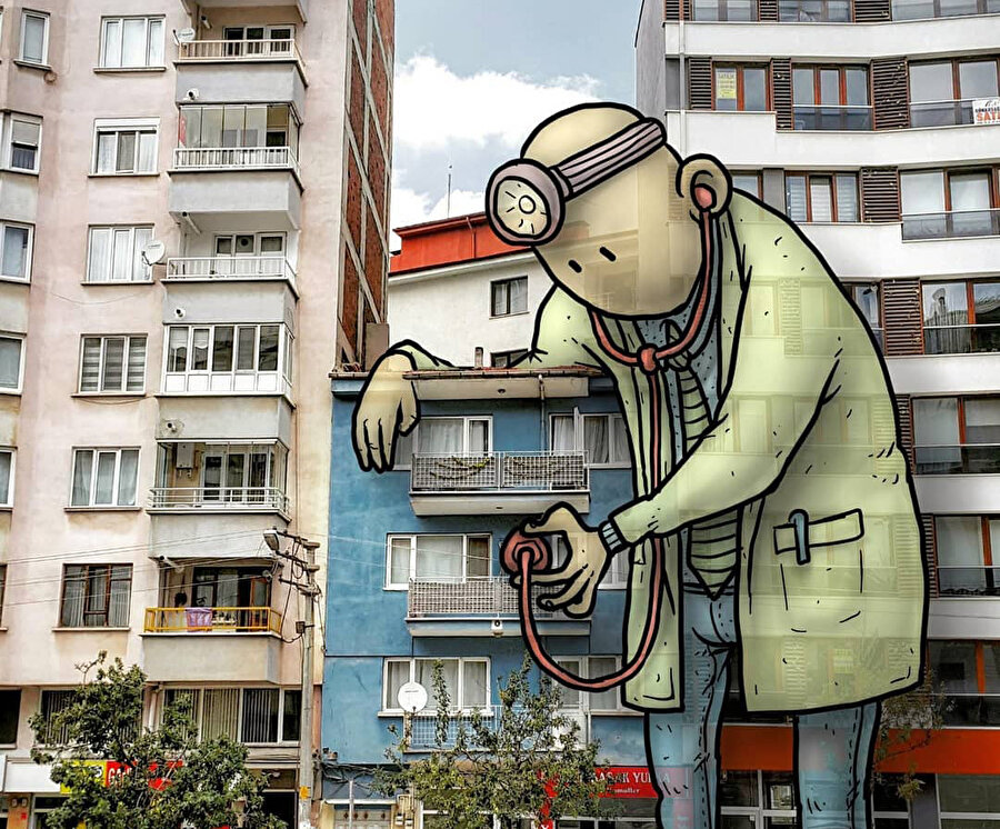 Hakan Keles'in koronavirüs temalı yaptığı çizimler 👏🏻