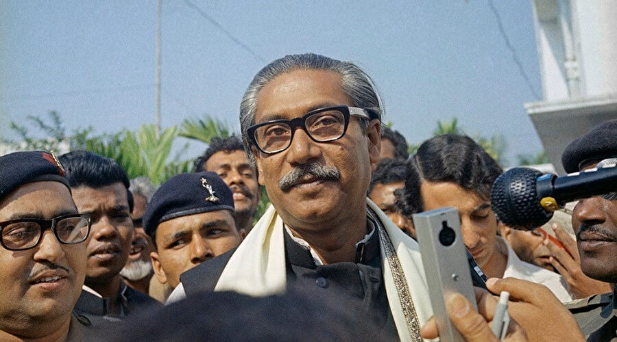 Bangabandhu Şeyh Mujibur Rahman, 1972.