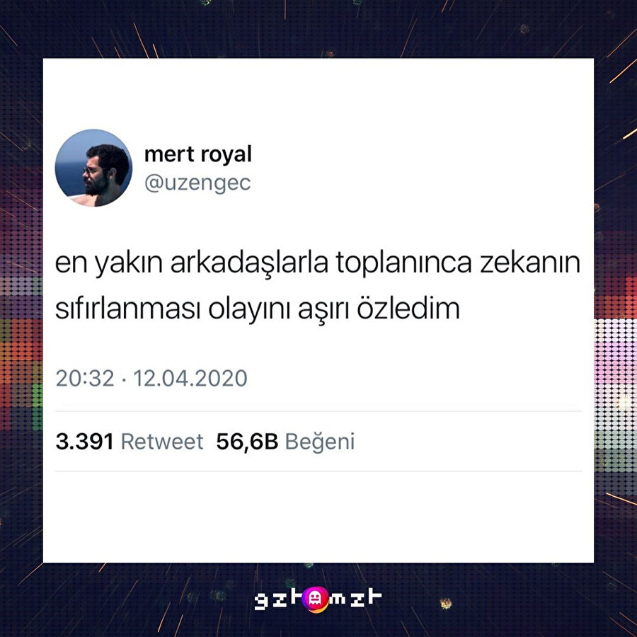 ​Özlediğimiz onlarca şeyden yalnızca bir tanesi