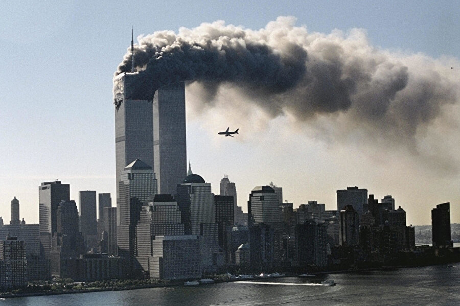 11 Eylül saldırıları böyle görüntülenmişti.