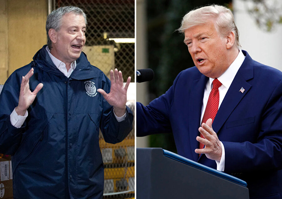New York Belediye Başkanı Trump'a sert sözlerde bulundu
