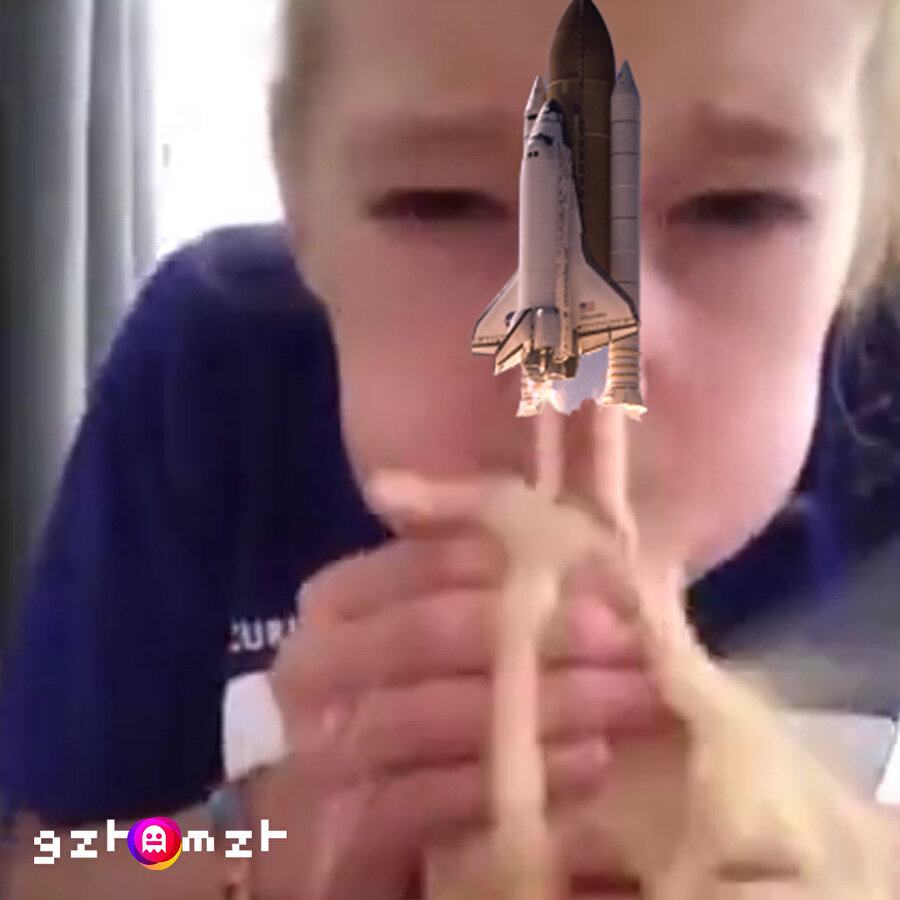 ​Gel kardeşim yarın NASA’da uzay mekiği olarak başla