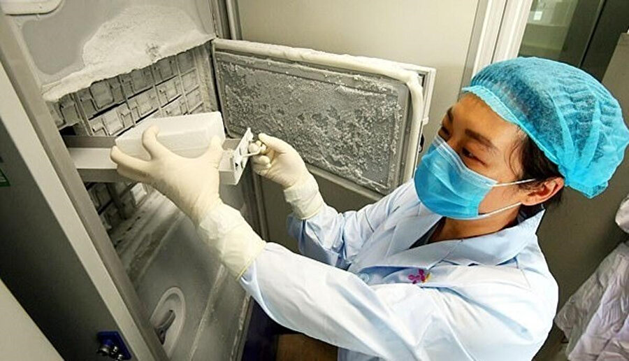 Çin’de koronavirüste dahil 1500 virüsün saklandığı laboratuvardan görüntüler basına sızdı