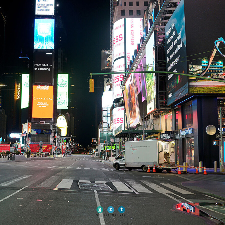 New York gerçekten hayalet şehre mi döndü?