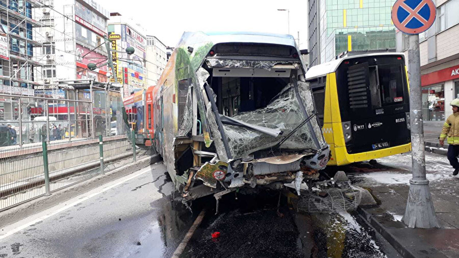 Kaza anından ilk fotoğraf -DHA