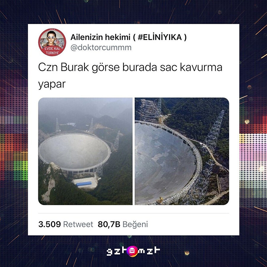 Biz de oruçluyken oturup izlerdik