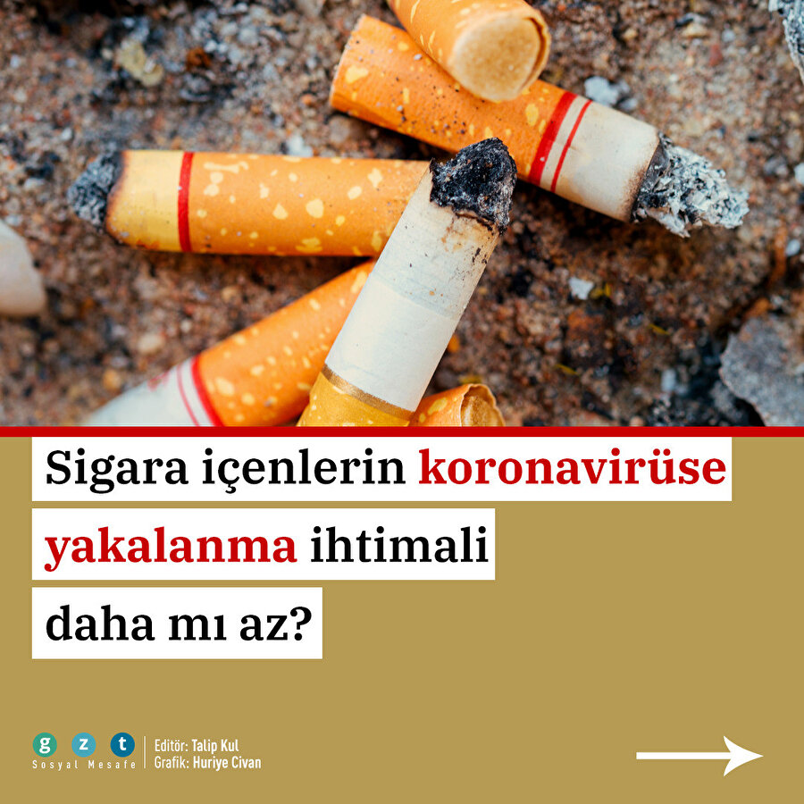 Sigara içenlerin koronavirüse yakalanma ihtimali daha mı az?