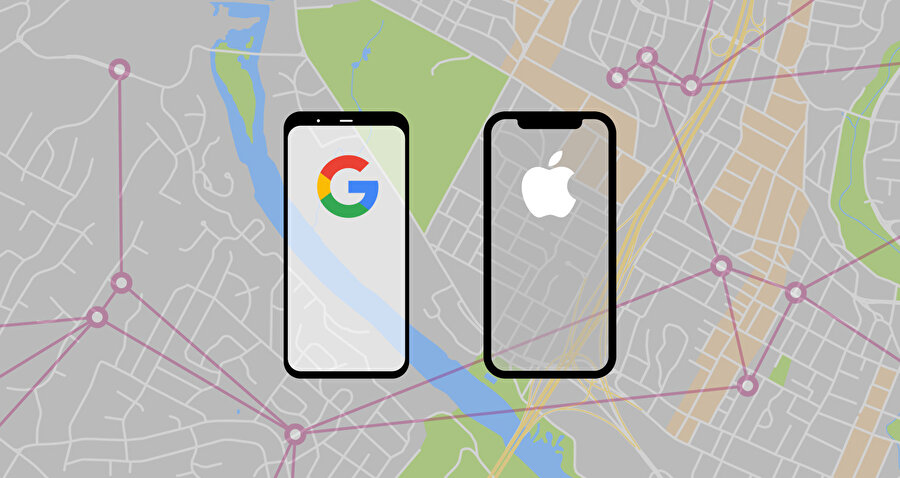 Apple ve Google, koronavirüs izleme teknolojisiyle yayılımı takip etmek istiyor.