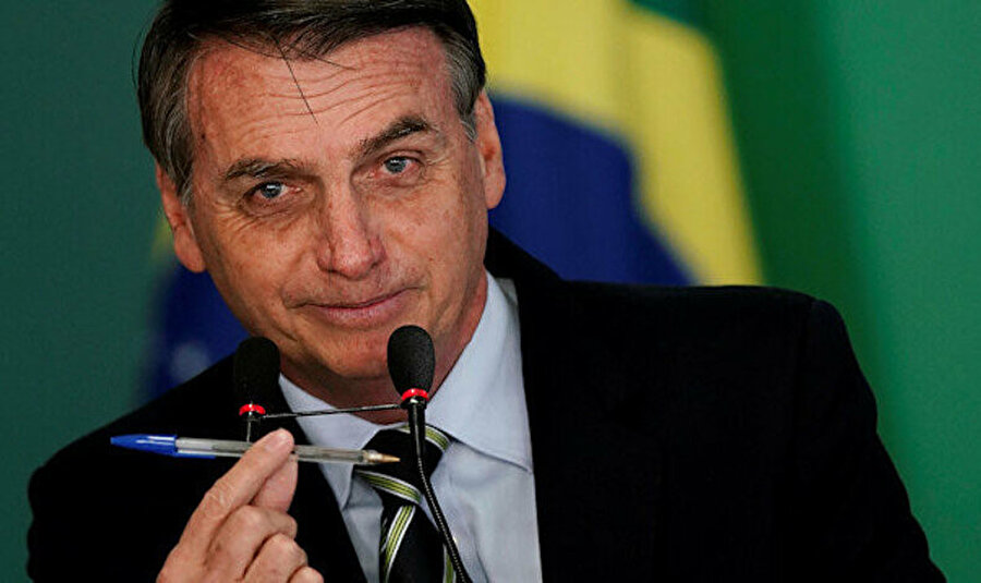 Brezilya Devlet Başkanı Jair Bolsonaro
