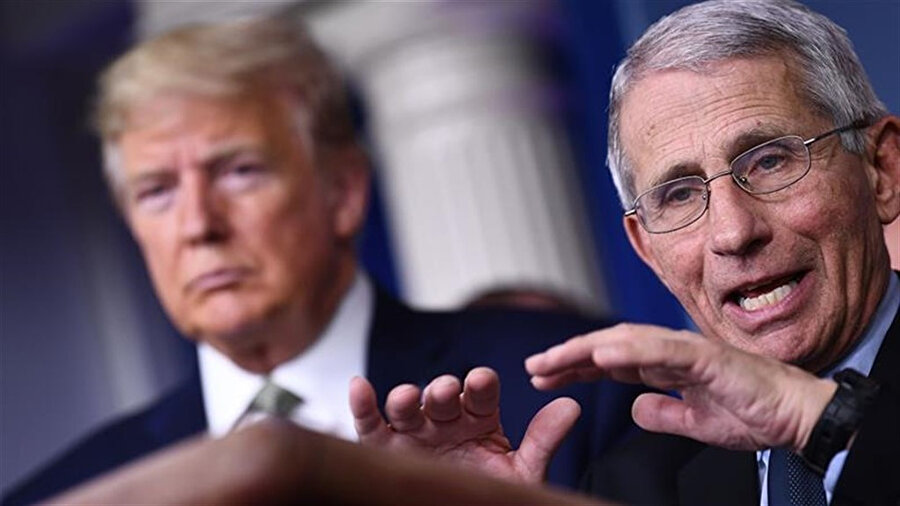 ABD Başkanı Donald Trump'ın Dr. Anthony Fauci'den pek hoşlanmadığı düşünülüyor