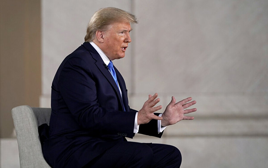 ABD Başkanı Donald Trump, Fox News kanalına, açıklamalarda bulunurken