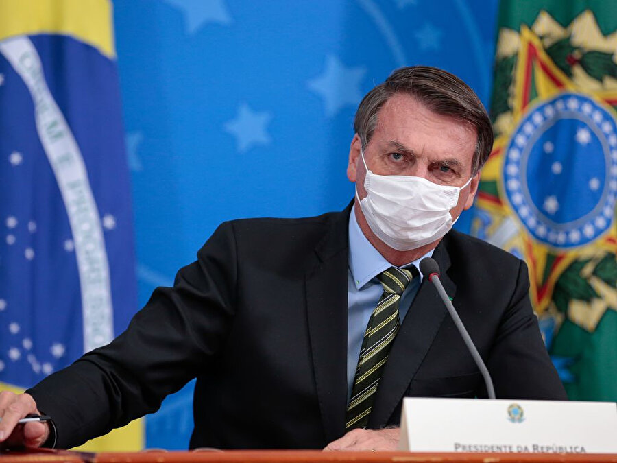 Brezilya Devlet Başkanı Jair Bolsonaro