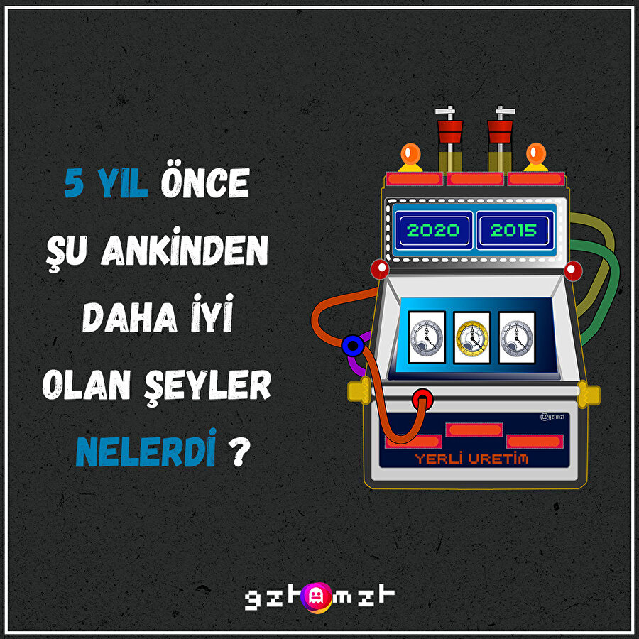 Yalnızca 1 TL ile çalışan zaman makinemize biniyoruz ve geçmişe gidiyoruz