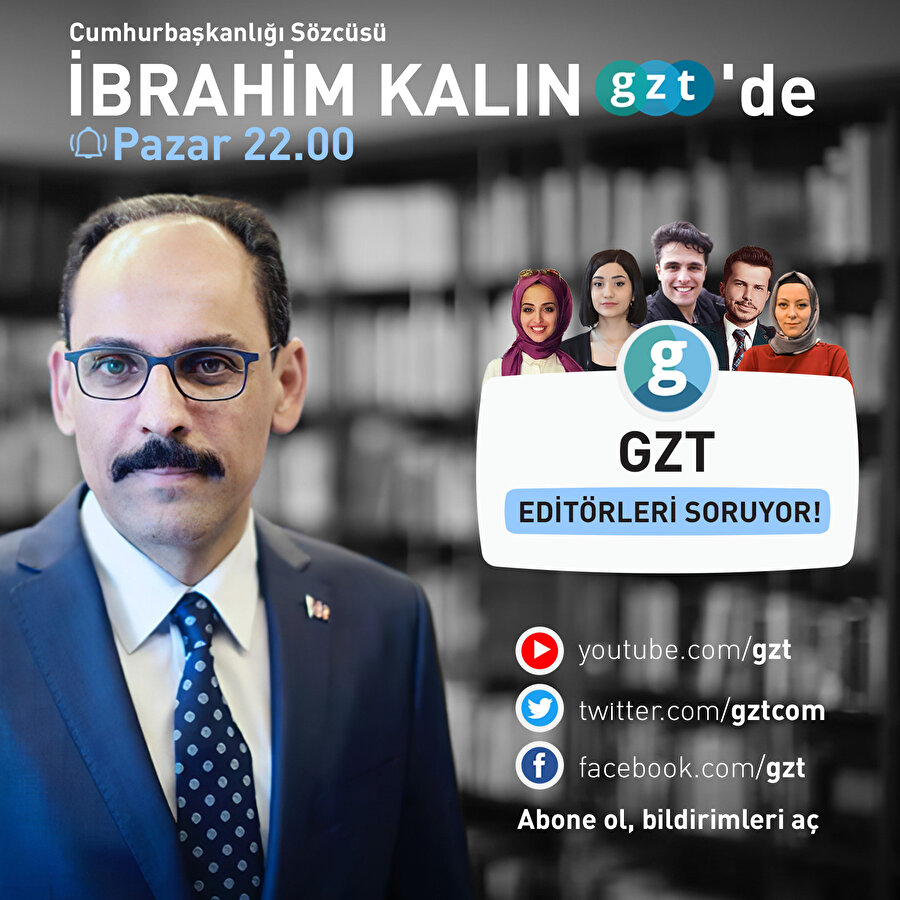Cumhurbaşkanlığı Sözcüsü İbrahim Kalın GZT'de!