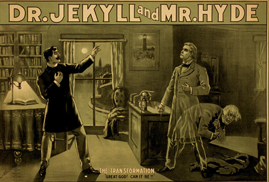 1910-1915 yılları arasında –sonraki yıllarda tekrarları da- çekilen Dr. Jekyll ve Mr. Hyde (İki Ruhlu Adam), “uzun metrajlı ilk korku filmi” olarak beyaz perdeye yansımıştır.