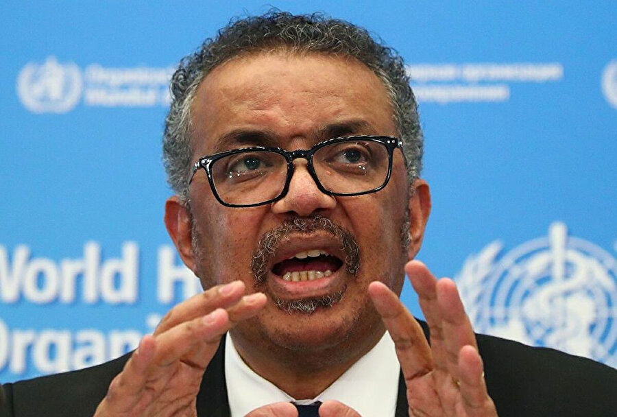 Dünya Sağlık Örgütü Genel Direktörü Tedros Adhanom Ghebreyesus