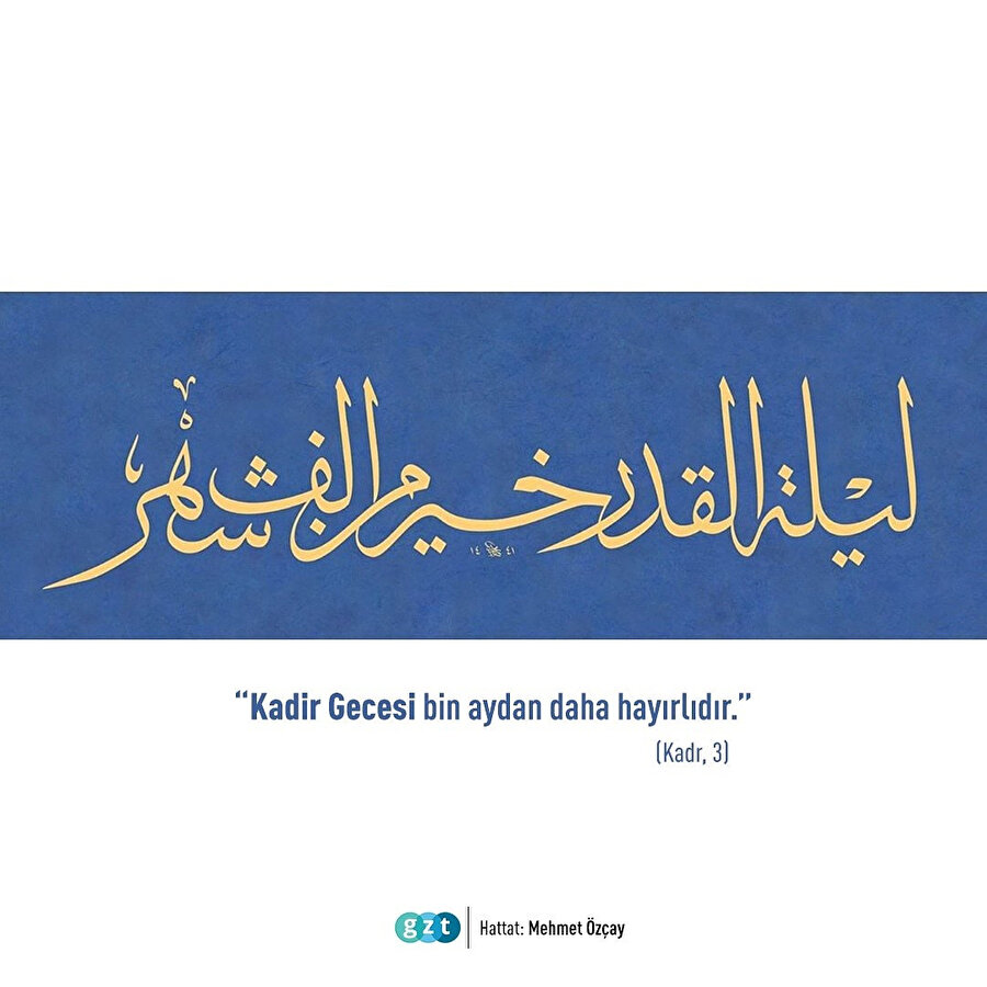 Bin aydan daha hayırlı bir gece: Kadir Gecesi