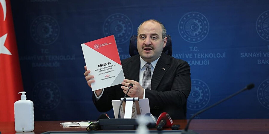 Sanayi ve Teknoloji Bakanı Mustafa Varak Covid-19 Hijyen, Enfeksiyon Önleme ve Kontrol Kılavuzu'nu tanıttı