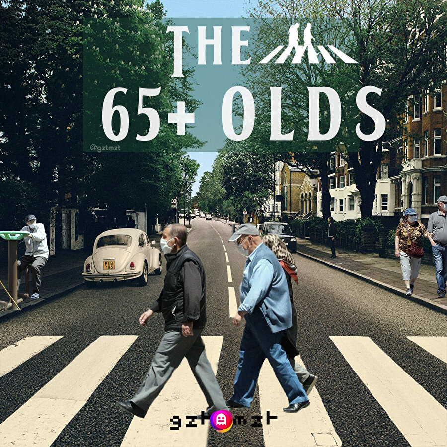 ​65 yaş ve üstü büyüklerimiz sokağa çıkınca bize de malzeme çıktı