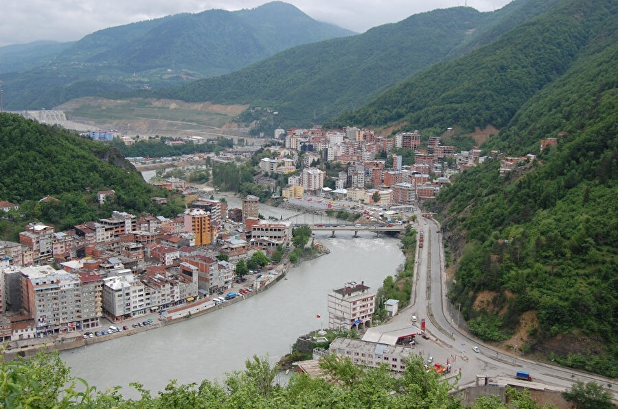 Artvin'in Borçka ilçesi-Arşiv