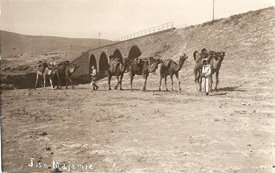  Osmanlı yapımı demiryolu köprüsü.