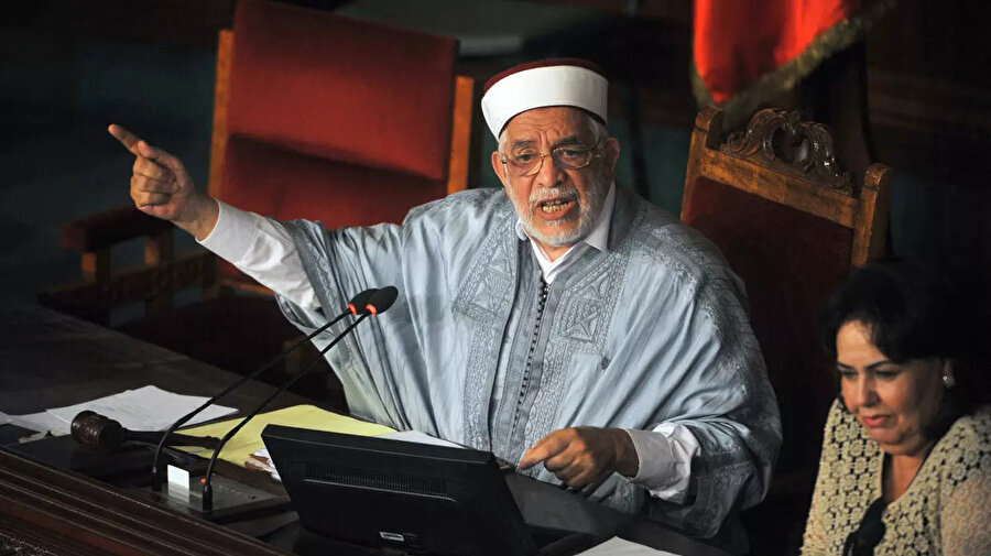 Tunus'ta Nahda Hareketi Başkan Yardımcısı Abdulfettah Moro.