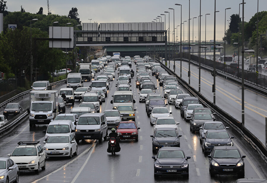 İstanbul'daki trafik yoğunluğu