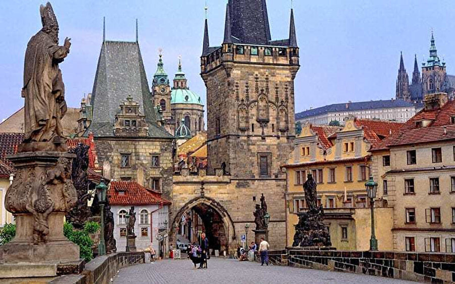 Prag’ın gotik mimarisi… 