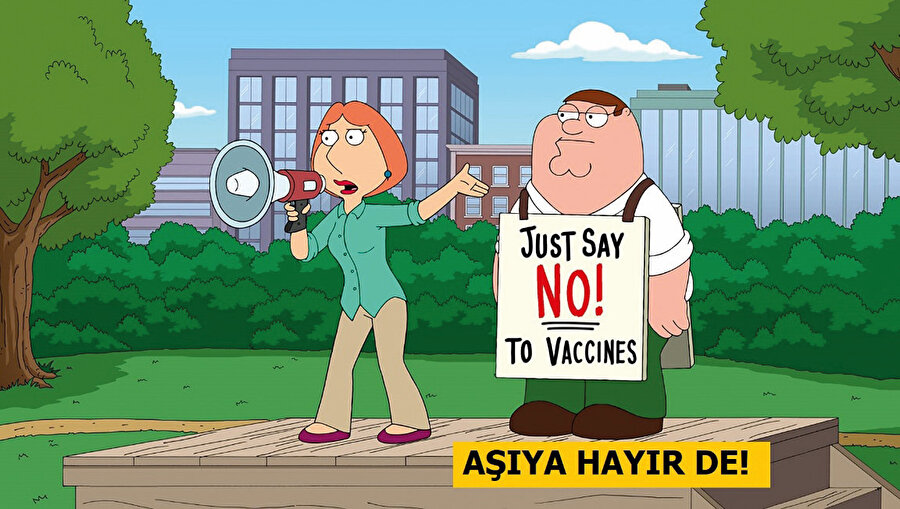 “Family Guy” çizgi filminin 15. sezonunun 6. Bölümü, 2016.