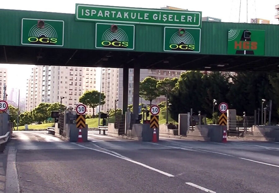 Kaza TEM Ispartakule gişelerinde meydana geldi