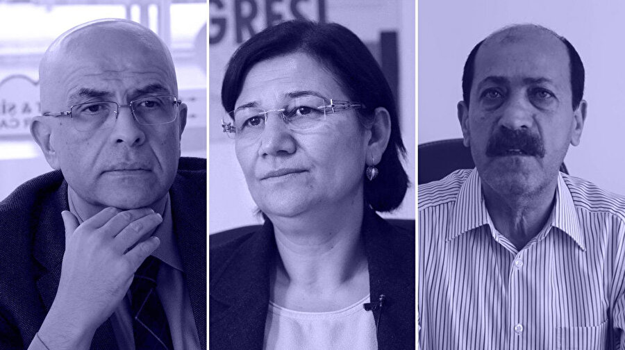 CHP'li Enis Berberoğlu ile HDP'li Leyla Güven ve Musa Farisoğulları