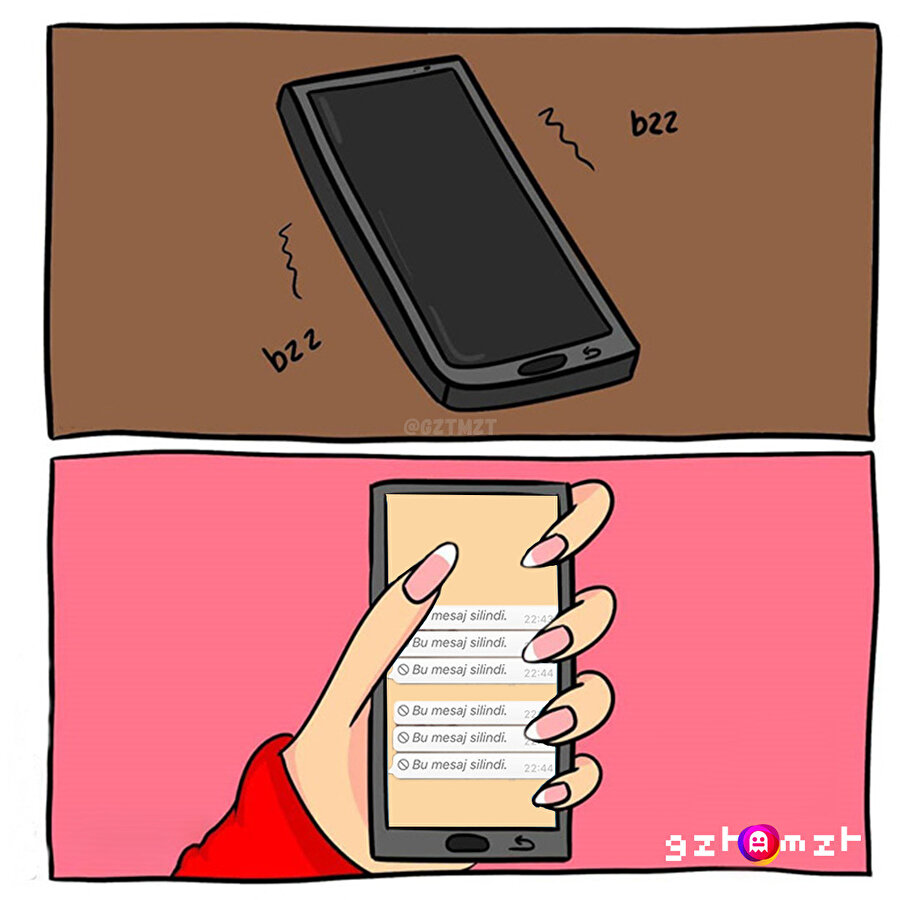 Keşke hafızam silinseydi de o mesaj silinmeseydi dediğim anlar​
