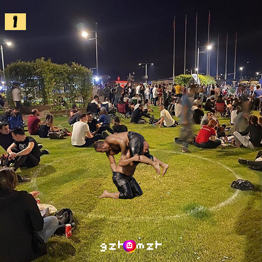 Alternatif Koronavirüs çemberi kullanım şekilleri 🤓